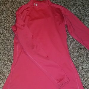 Pink under armour cold gear